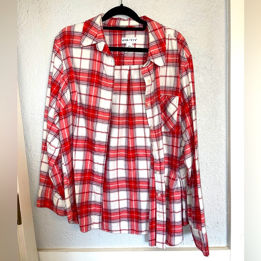 Red & White Flannel